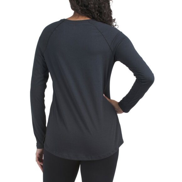 UNDER ARMOUR Black Nyc Long Sleeve Top - Picture 2 of 2